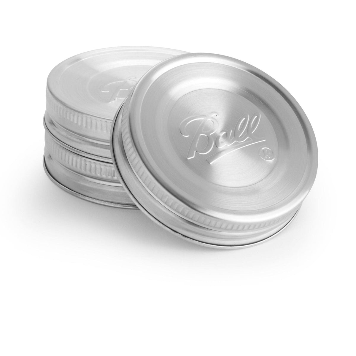 BALL Regular Mouth Stainless Steed Lids, Rust-Resistant, 3-pk B2G4 - product image 2