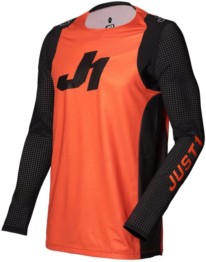 Just1 Youth Flex Motocross Jersey, Orange/Black T9C8 - product image 1