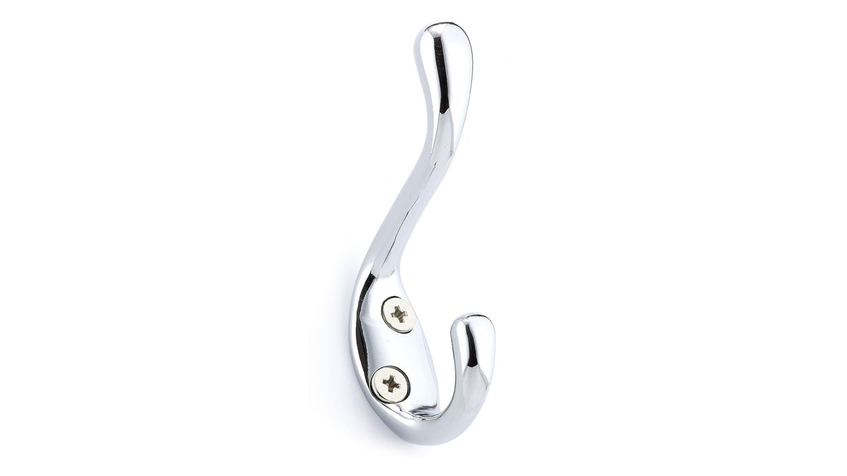 Single Hook, 3.5", Chrome, 3pk C8S0 - product image 1