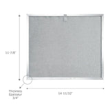 Nutone BPS2FA30 Aluminum Replacement Filter for Allure II Range Hoods E4H2 - product image 2