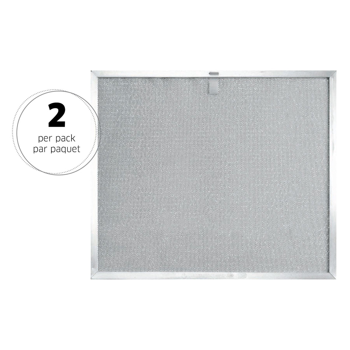 Nutone BPS2FA30 Aluminum Replacement Filter for Allure II Range Hoods E4H2 - product image 5