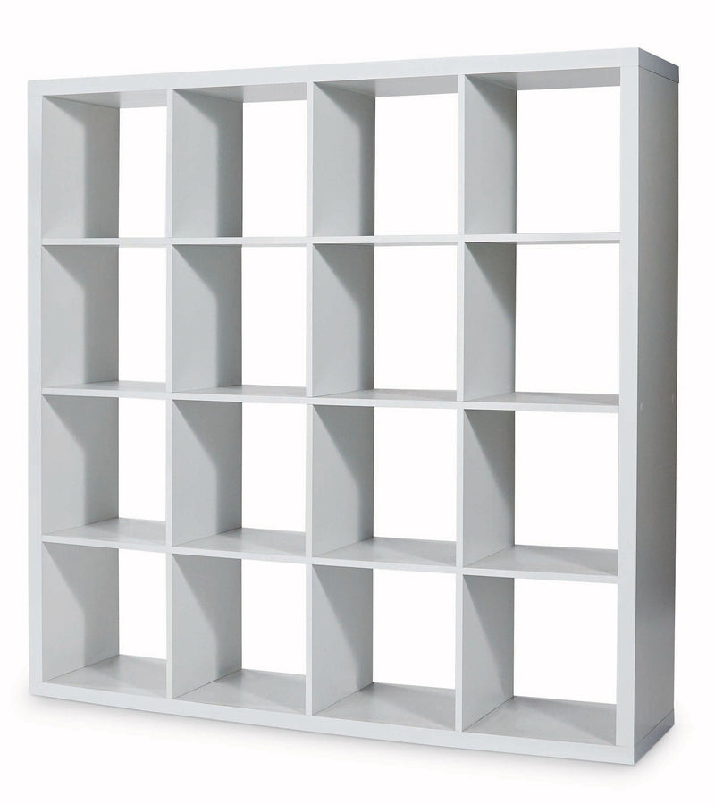 Wilmer 16-Cube Organizer, White T2M9