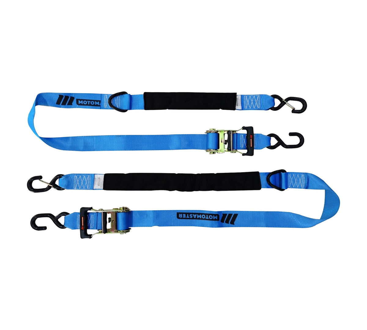 3,600-lb Heavy Duty Ratchet Tie Down Strap, Assorted Sizes, 4-pk M1D2 - product image 6