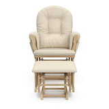 Hoop Glider and Ottoman, Natural/Beige T6K6 - product image 1
